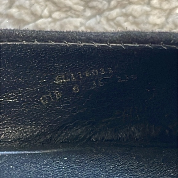 New Stella Luna Silver Glitter Cap Toe Sling Back Heels Black Sz 36 - Picture 13 of 14